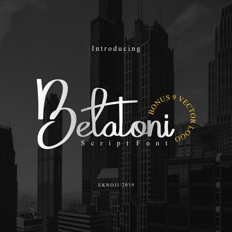 Belatoni Шрифт