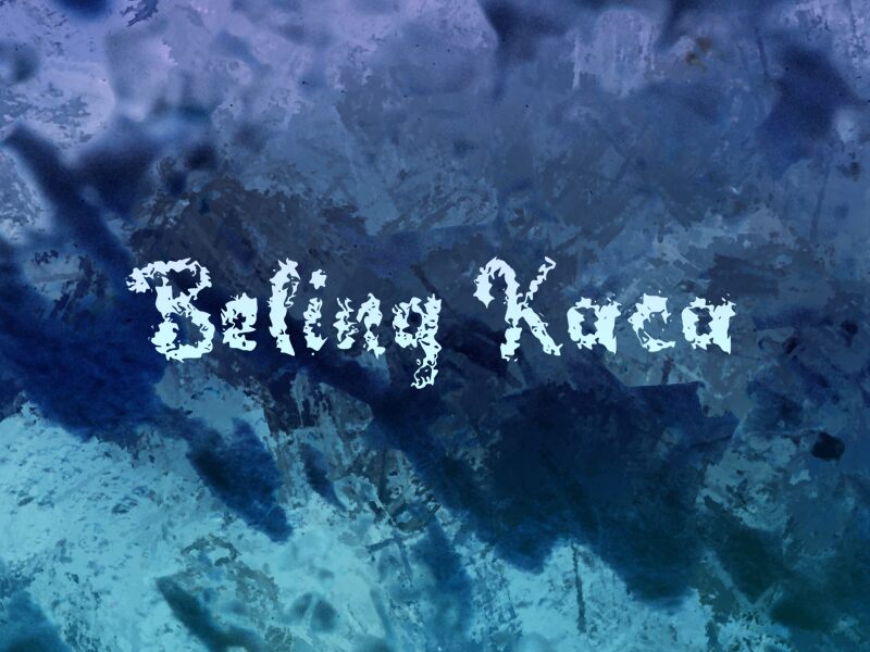 b Beling Kaca Carattere