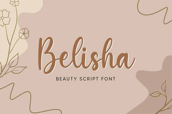 Belisha Schriftart