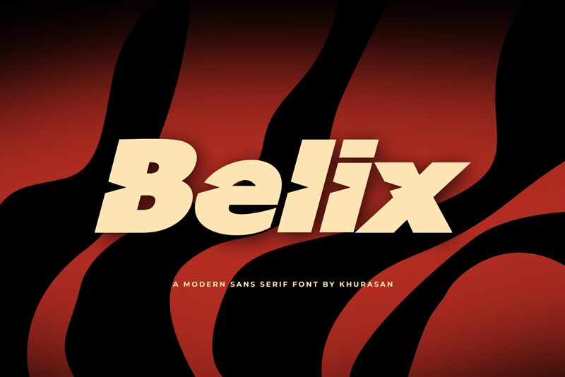 Belix Schriftart