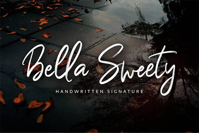 Bella Sweety Czcionka