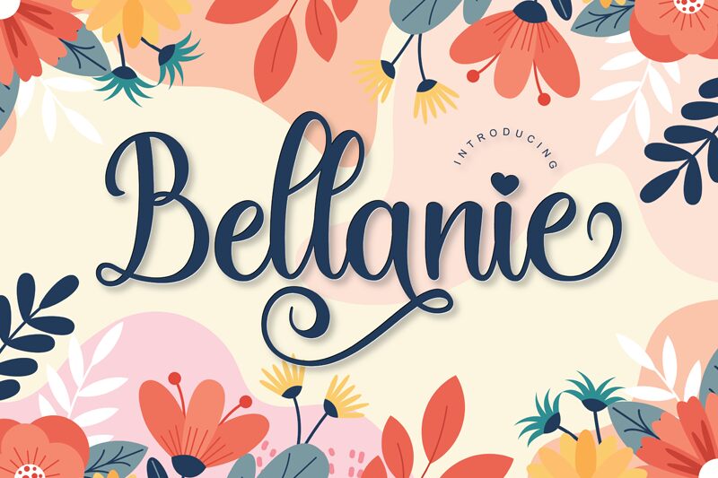 Bellanie Schriftart
