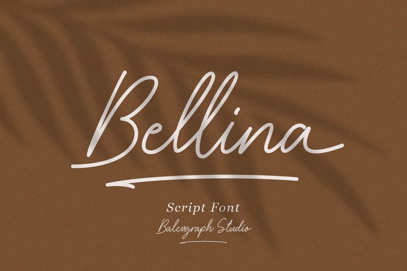 Bellina Schriftart