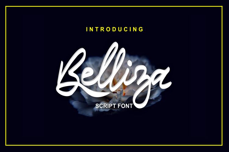 Belliza font