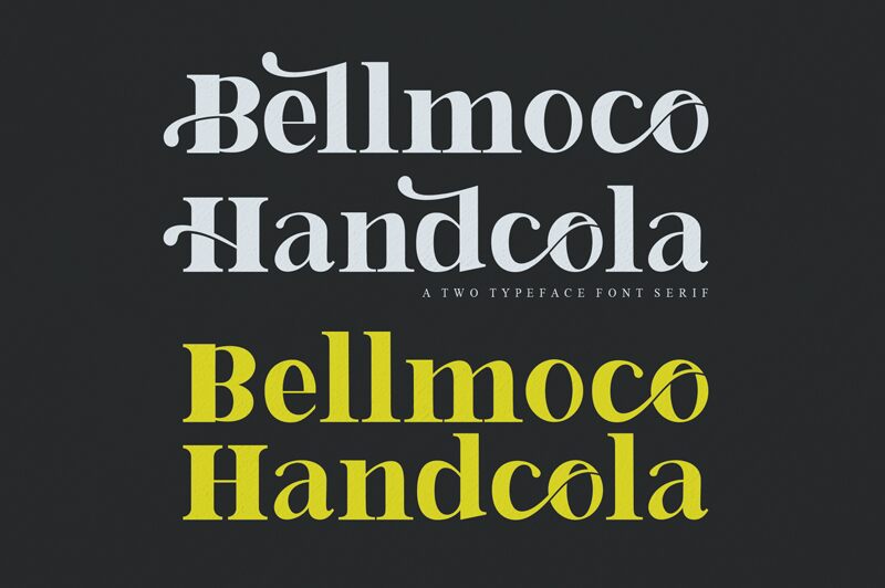 Bellmoco Handcola Carattere