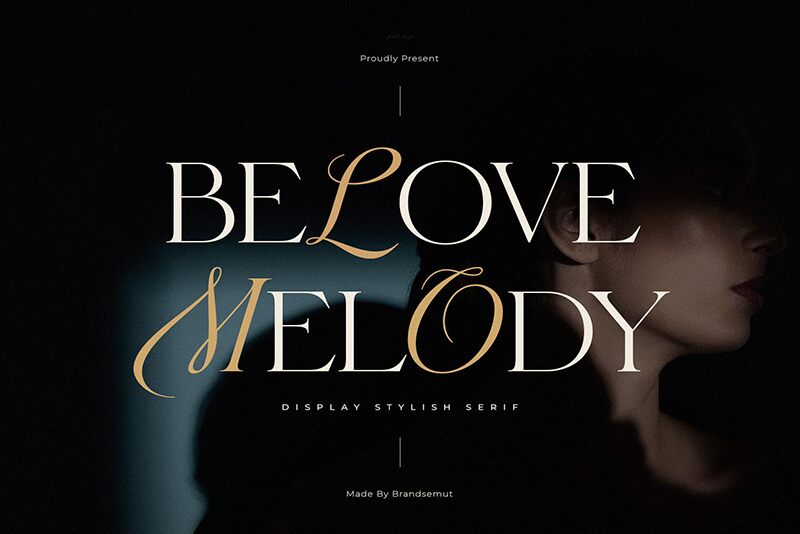 Belove Melody Schriftart