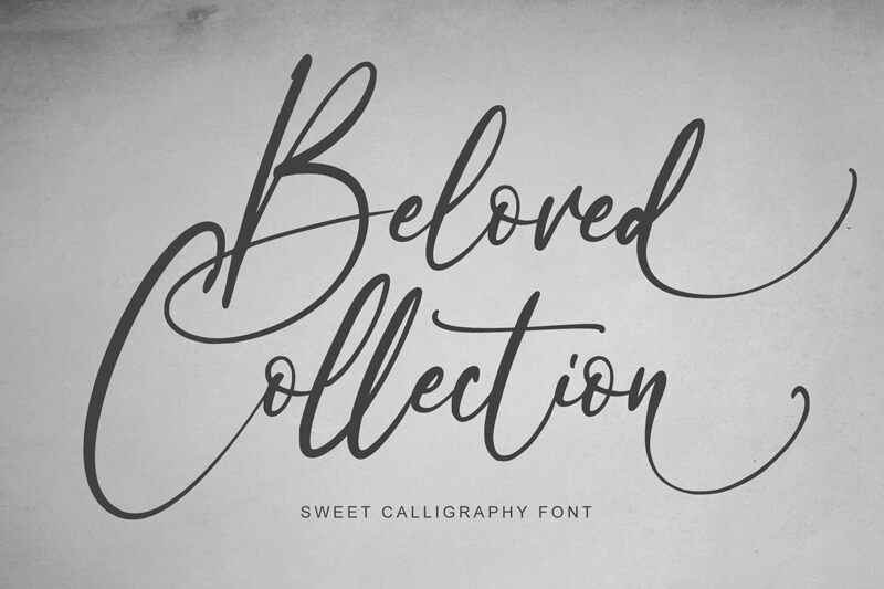 Beloved Collection Schriftart