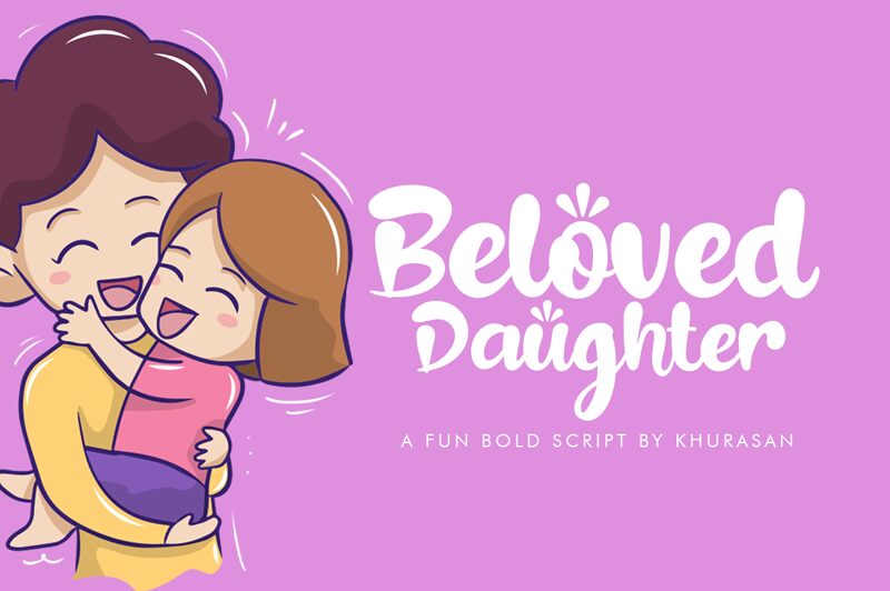 Beloved Daughter Schriftart