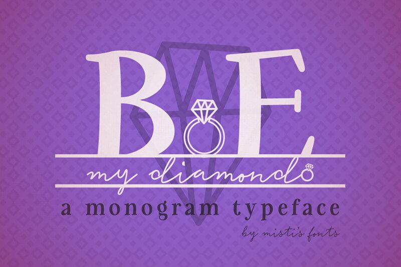 Be My Diamond Schriftart