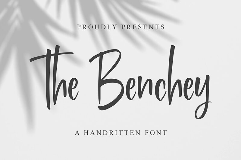 Benchey Schriftart