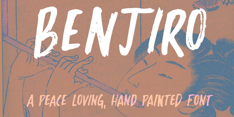 Benjiro Schriftart