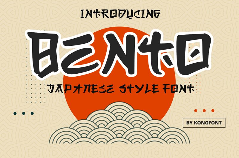 Bento Schriftart
