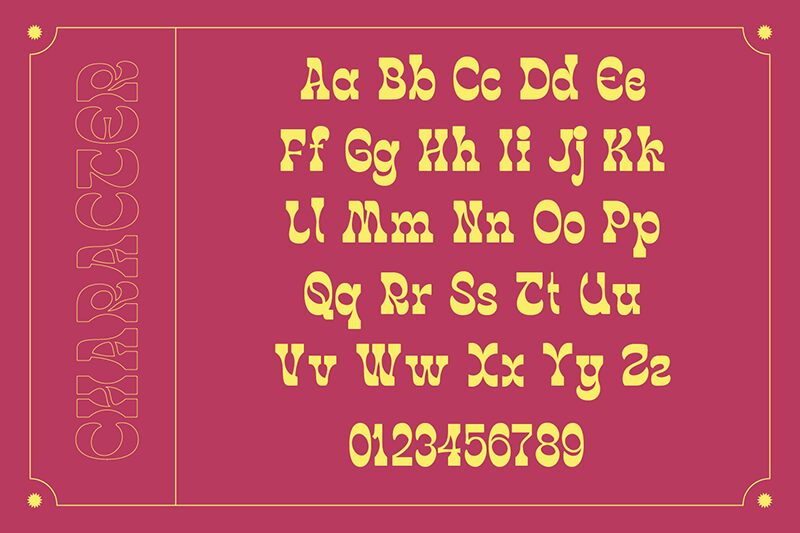 Bergas Schriftart