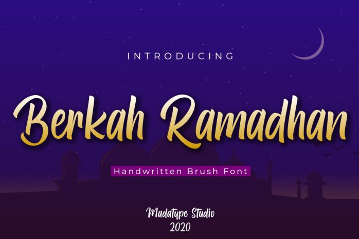Berkah Ramadhan Schriftart