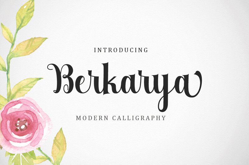 Berkarya Schriftart