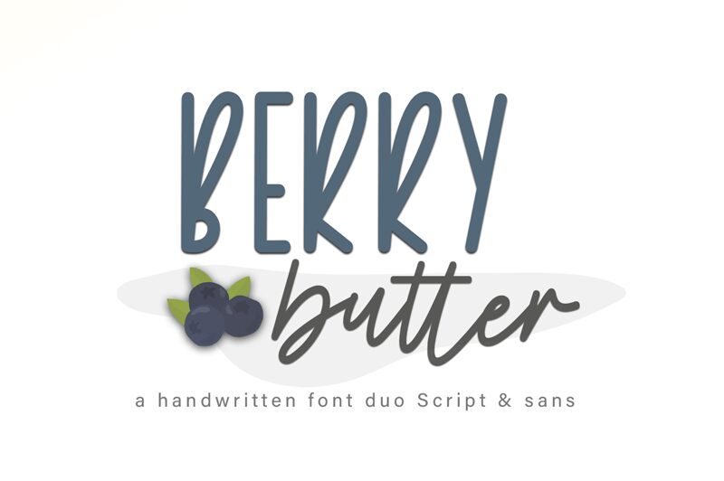 Berry Butter Script Schriftart