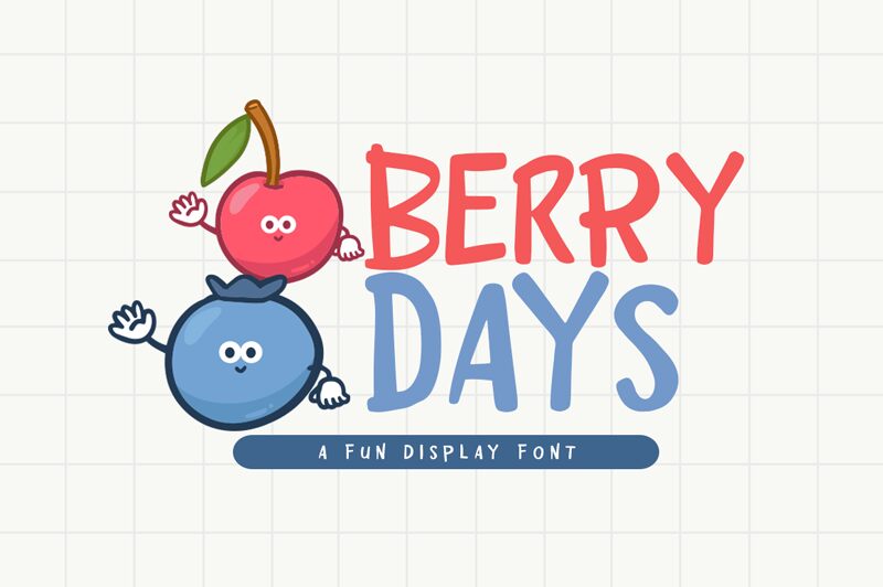 Berry Days Carattere