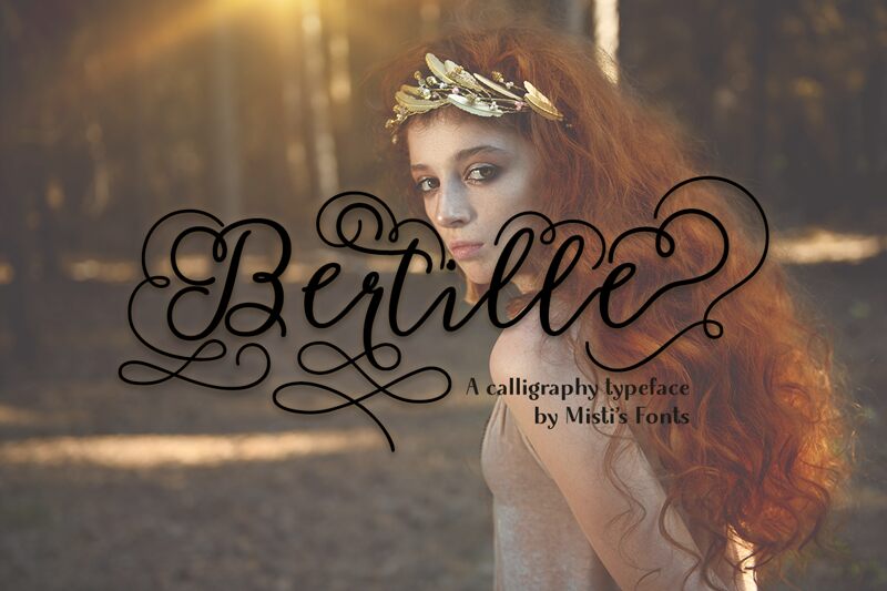 Bertille Schriftart