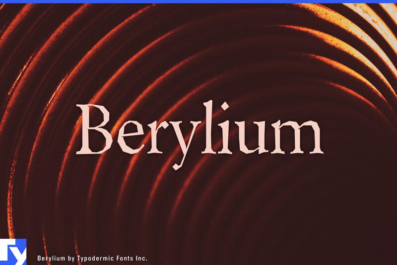 Berylium Czcionka