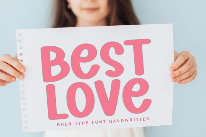 Best Love — Presentazione del carattere