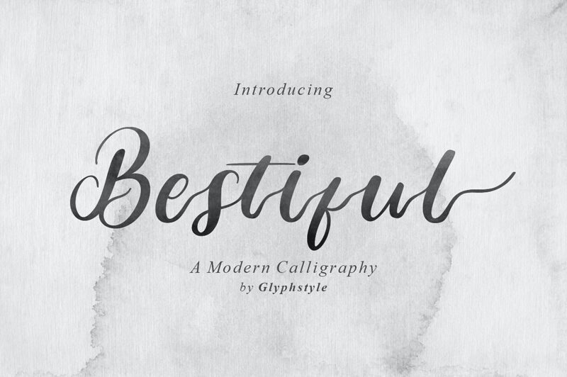 Bestiful Schriftart