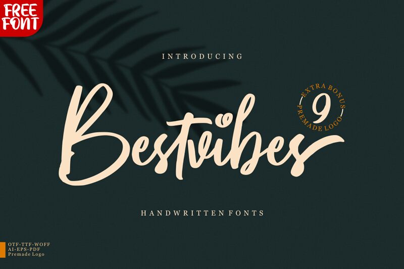 Bestvibes Schriftart