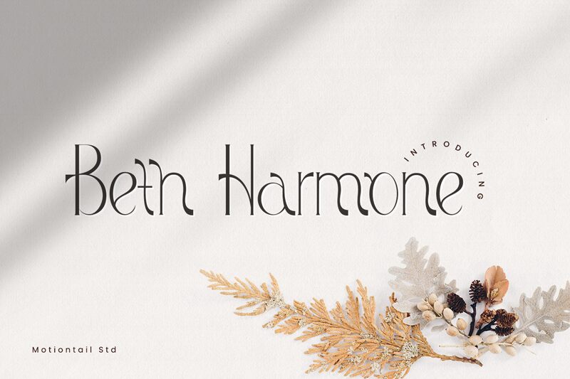 Beth Harmone Schriftart