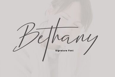 Bethany Script Schriftart