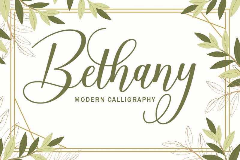 Bethany Script Carattere