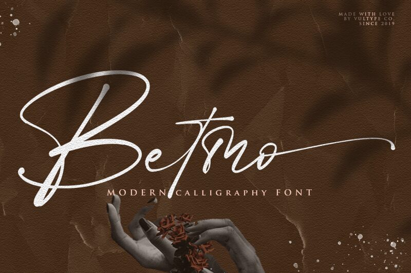 Betmo Schriftart