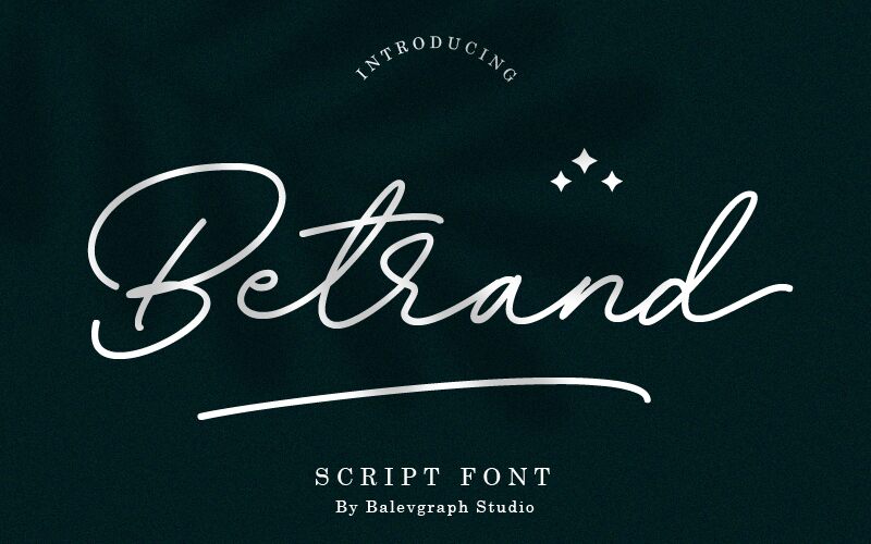 Betrand Schriftart