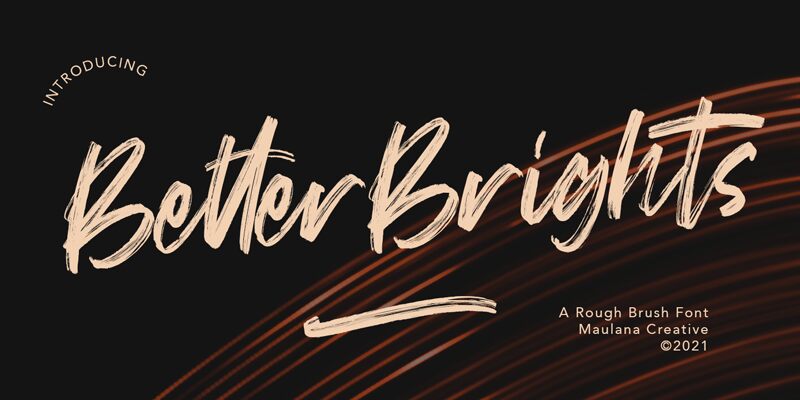 Better Brights Brush Carattere