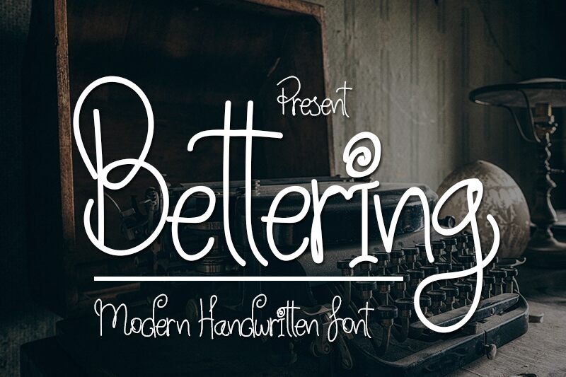 Bettering Czcionka
