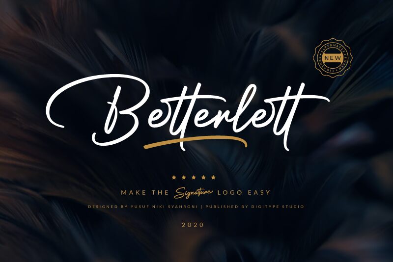 Betterlett Schriftart