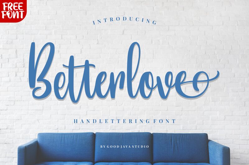 Betterlove Schriftart