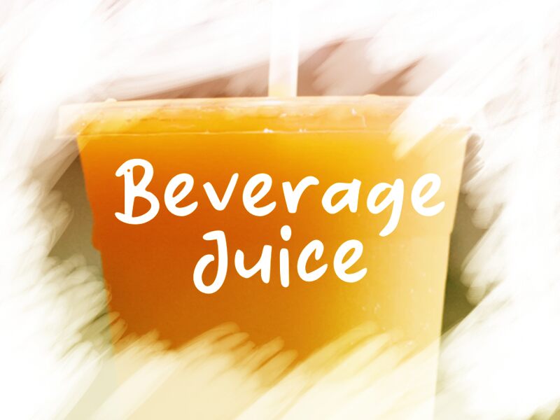 b Beverage Juice Carattere