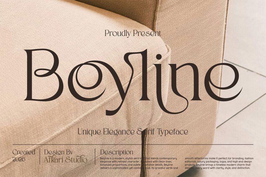 Beyline Regular — Apresentação da fonte