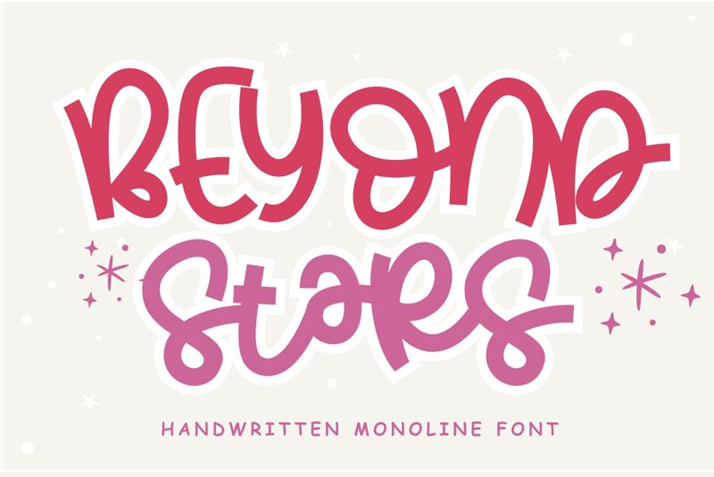 Beyond Stars Czcionka
