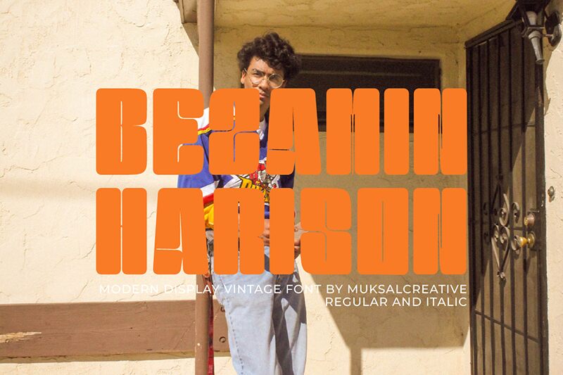 Bezamin Harison Schriftart