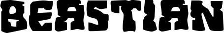 Preview of the Beastian Expanded font