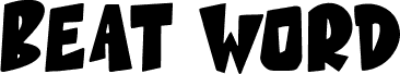 Beat Word demo