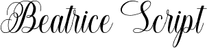 BeatriceScript-Regular