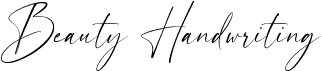 Beauty Handwriting Regular