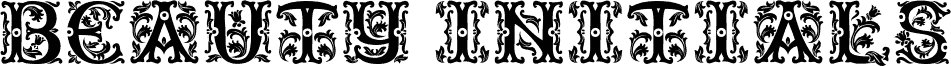 Beauty Initials