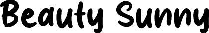 Beauty Sunny font
