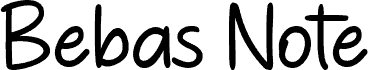 Bebas Note Light