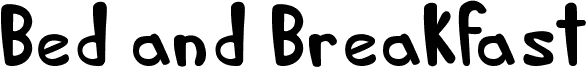 Bed and Breakfast Regular