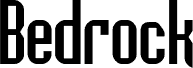 Preview of the Bedrock-Cyr font