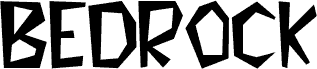 Preview of the Bedrock-Light font