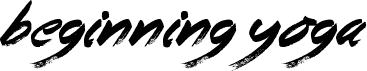 Beginning Yoga